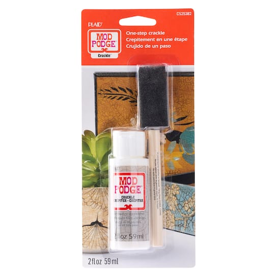 Mod Podge® Crackle & Brush Set